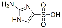 1H-이미다졸-4-술폰산,2-아미노-(9CI) 구조식 이미지