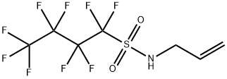 N-allyl-1,1,2,2,3,3,4,4,4-nonafluorobutane-1-sulphonamide  Structure