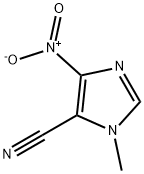 1-Methyl-4-nitro-1H-imidazole-5-carbonitrile 구조식 이미지