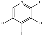 3,5-dichloro-2-fluoro-4-iodopyridine Structure