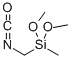 (ISOCYANATOMETHYL)METHYLDIMETHOXYSILANE Structure