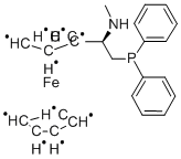 (S) - (+)-N-метил-1-[(R) -2 - (дифенилфосфино) ферроценил] этиламин структурированное изображение