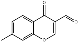 4H-1-Benzopyran-3-carboxaldehyde, 7-methyl-4-oxo- Structure