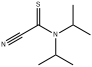 Carbonocyanidothioic아미드,비스(1-메틸에틸)-(9CI) 구조식 이미지
