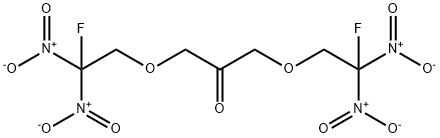 1,3-Bis(2-fluoro-2,2-dinitroethoxy)-2-propanone Structure