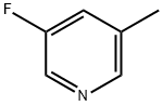 3-Fluoro-5-methylpyridine 구조식 이미지
