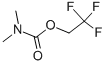 2,2,2-TRIFLUOROETHYL DIMETHYLCARBAMATE Structure