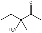 2-Pentanone, 3-amino-3-methyl- (9CI) 구조식 이미지
