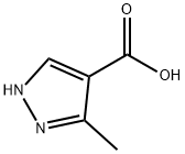 3-METHYL-1H-PYRAZOLE-4-CARBOXYLIC ACID Structure