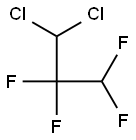 1,1-Dichloro-2,2,3,3-tetrafluoropropane Structure