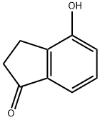 4-Hydroxyindan-1-one Structure