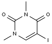5-IODO-1,3-DIMETHYLURACIL Structure