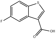 5-Fluoro-benzo[b]thiophene-3-carboxylic acid Structure