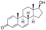 1,4,6-androstatrien-3-one-17 beta-ol 구조식 이미지