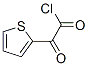 2-Thiopheneacetyl chloride, alpha-oxo- (9CI) 구조식 이미지