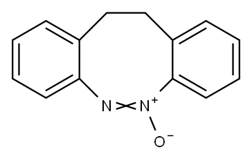 11,12-Dihydrodibenzo[c,g][1,2]diazocine-5-oxide Structure