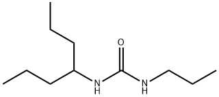 1-(1-Propylbutyl)-3-propylurea Structure