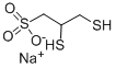 2,3-Dimercaptopropanesulfonic acid sodium salt 구조식 이미지