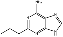 1H-Purin-6-amine,  2-propyl-  (9CI) Structure