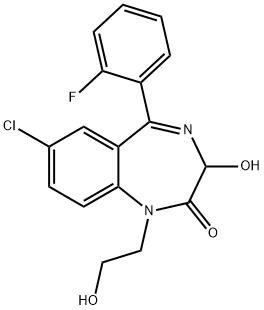 Doxefazepam Structure