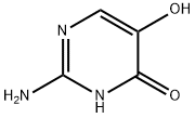 4(1H)-Pyrimidinone, 2-amino-5-hydroxy- (9CI) 구조식 이미지