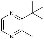 2-(1,1-디메틸에틸)-3-메틸피라진 구조식 이미지