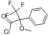 (+/-)-1-METHOXY-1-(TRIFLUOROMETHYL)PHENYLACETYL CHLORIDE 구조식 이미지