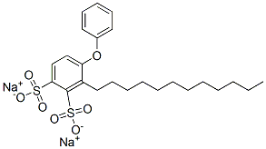 sodium dodecyl diphenyl ether disalfonate 구조식 이미지