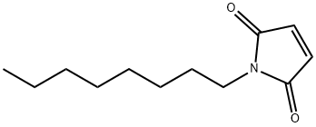 1-옥틸-피롤-2,5-디온 구조식 이미지