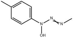 1-Triazene,  3-hydroxy-1-methyl-3-(4-methylphenyl)- Structure