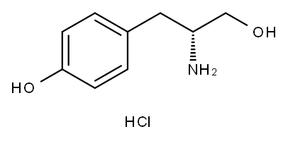 D-Tyrosinol hydrochloride Structure