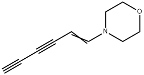 Morpholine, 4-(1-hexene-3,5-diynyl)- (9CI) Structure