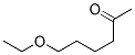 2-Hexanone, 6-ethoxy- (9CI) Structure