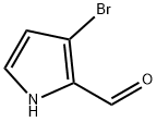 3-브로모-2-포르밀피롤 구조식 이미지