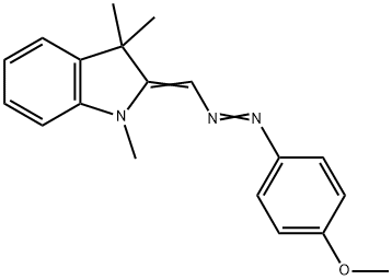 2-[[(4-methoxyphenyl)azo]methylene]-1,3,3-trimethylindoline Structure