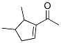 Ethanone, 1-(4,5-dimethyl-1-cyclopenten-1-yl)- (9CI) Structure