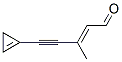 2-Penten-4-ynal, 5-(1-cyclopropen-1-yl)-3-methyl- (9CI) 구조식 이미지