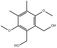 3,6-Dimethoxy-4,5-dimethyl-1,2-benzenedimethanol Structure