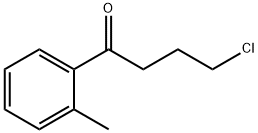 4-클로로-1-(2-메틸페닐)-1-옥소부탄 구조식 이미지