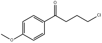 4-CHLORO-4'-METHOXYBUTYROPHENONE 구조식 이미지