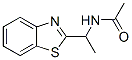 Acetamide, N-[1-(2-benzothiazolyl)ethyl]- (7CI,8CI) Structure