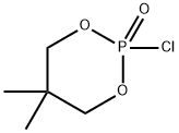 2-CHLORO-5,5-DIMETHYL-1,3,2-DIOXAPHOSPHORINAN-2-ONE 구조식 이미지