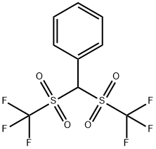 [bis[(trifluoromethyl)sulphonyl]methyl]benzene Structure
