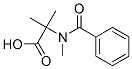 Alanine,  N-benzoyl-N,2-dimethyl- Structure