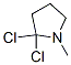 Pyrrolidine, 2,2-dichloro-1-methyl- (9CI) Structure