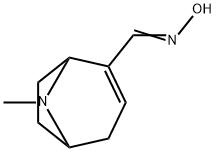 8-Azabicyclo[3.2.1]oct-2-ene-2-carboxaldehyde,8-methyl-,oxime(9CI) 구조식 이미지