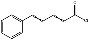 5-페닐-2,4-펜타디엔산클로라이드 구조식 이미지