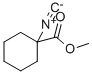 Cyclohexanecarboxylic acid, 1-isocyano-, methyl ester (9CI) Structure