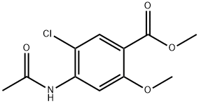 Methyl 4-acetamido-5-chloro-2-methoxybenzoate Structure