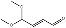 FUMARALDEHYDE MONO(DIMETHYL ACETAL) 구조식 이미지